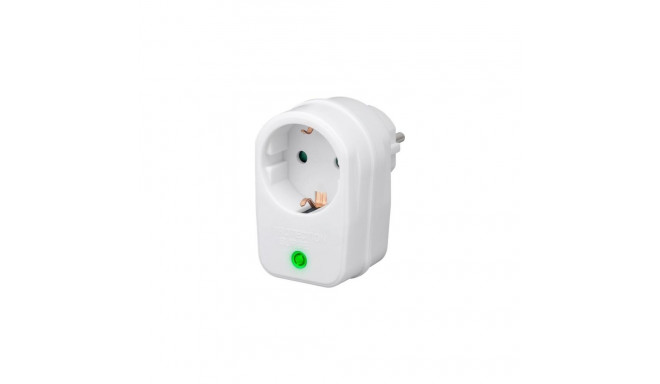 Goobay Surge-Protected Socket Adapter