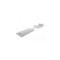 DeLOCK Keystone Patch Panel 12 Port grey