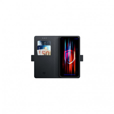 3MK Wallet Case mobile phone case 17 cm (6.7") Flip case Black