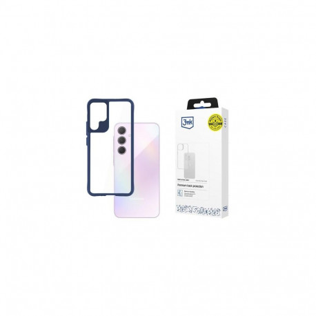3MK Satin Armor Case+ mobile phone case 16.8 cm (6.6") Cover Blue, Transparent