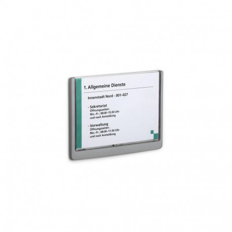Durable 486637 sign holder/information stand A5 Plastic Graphite