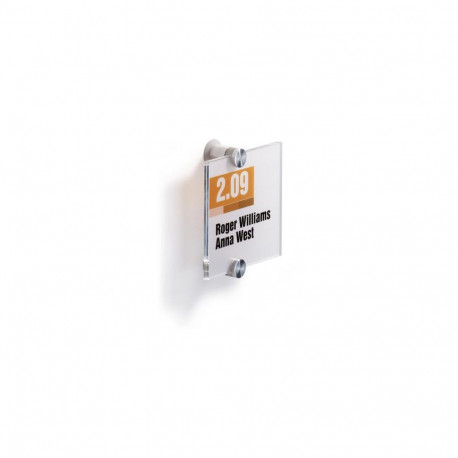 Durable 482019 sign holder/information stand Transparent