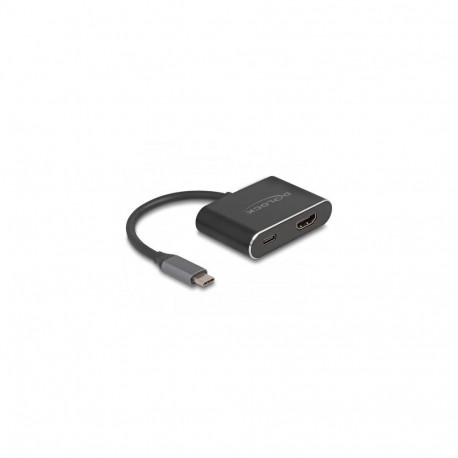 DeLOCK USB Type-C Adapter to HDMI (DP Alt Mode) 8K with HDR and Power Delivery 100 W