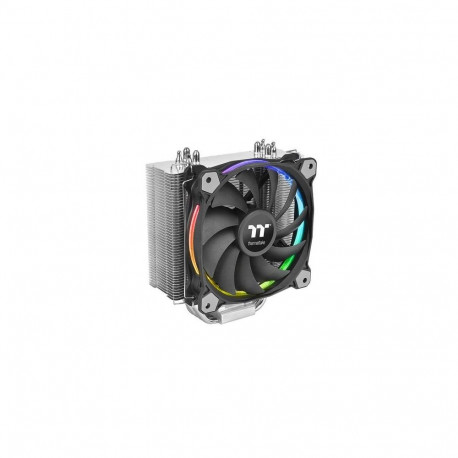 Thermaltake Riing Silent 12 RGB Sync Edition Processor Cooler 12 cm Black, Metallic