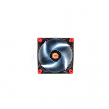 Thermaltake Luna 12 LED White Computer case Fan 12 cm Black, Red, Transparent