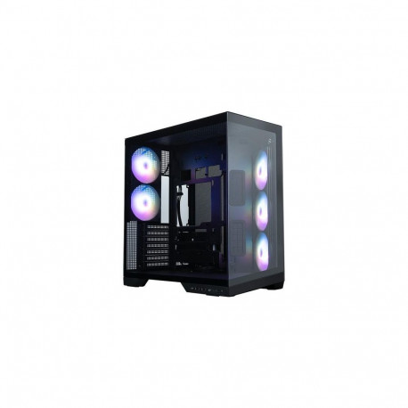 Zalman D50 Dual-Chamber Panoramic View Computer Case Mid. Tower Black