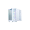 Zalman D50 Dual-Chamber Panoramic View Computer Case Mid. Tower White