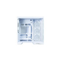 Zalman D50 Dual-Chamber Panoramic View Computer Case Mid. Tower White