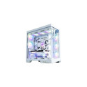 Zalman D50 Dual-Chamber Panoramic View Computer Case Mid. Tower White