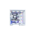 Zalman D50 Dual-Chamber Panoramic View Computer Case Mid. Tower White