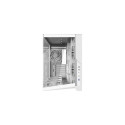 Zalman D40 Dual-Chamber Panoramic View Computer Case Mid. Tower White