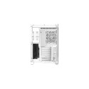 Zalman D40 Dual-Chamber Panoramic View Computer Case Mid. Tower White