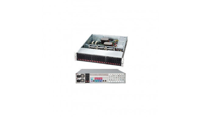 Supermicro 216BAC-R920LPB Rack Black 920 W