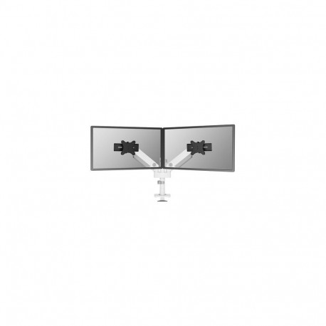 Neomounts DS65S-950WH2 Monitor arm 24-34" - gas spring - Topfix - multi-adjustable - 180°-stop