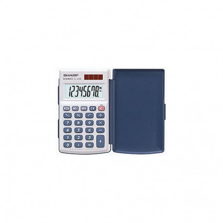 Sharp EL-243S calculator Pocket Basic Silver