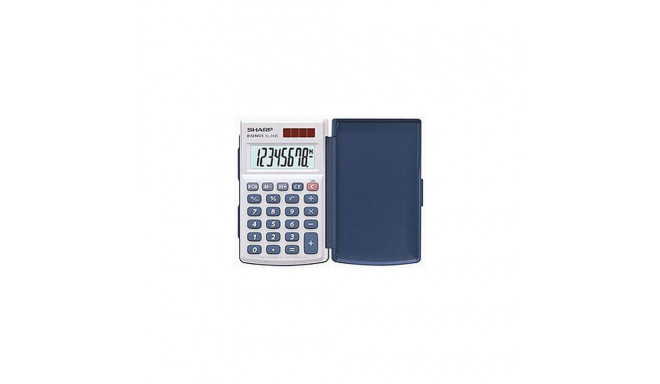 Sharp EL-243S calculator Pocket Basic Silver