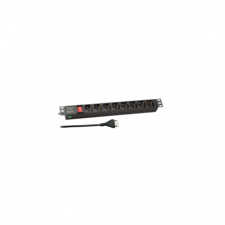 EFB Elektronik EK631IT.2 power extension 1.8 m 8 AC outlet(s) Indoor Black