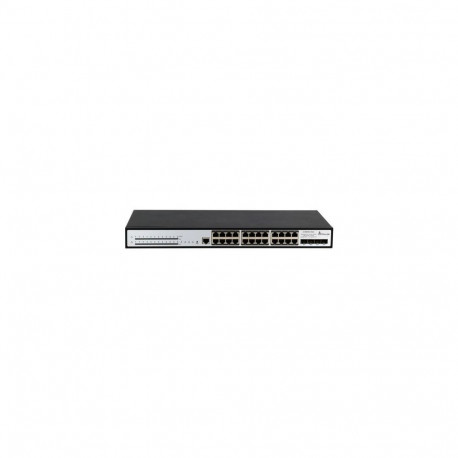 Extralink PoE Switch Chiron Pro 24x RJ45 1000Mb/s PoE, 4x SFP+, L3, managed, 370W