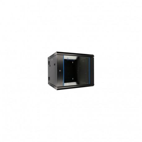 Extralink Rackmount cabinet 12U 600x600 AZH Black wall mounted, swing type
