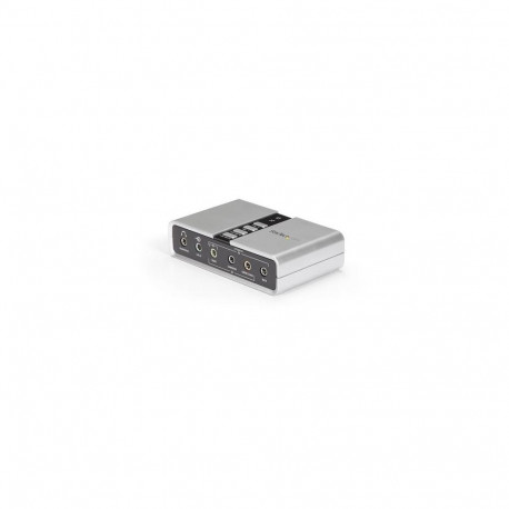 StarTech.com USB 2.0 Soundbox 7.1 Adapter - externe USB Soundkarte mit SPDIF Didital Audio
