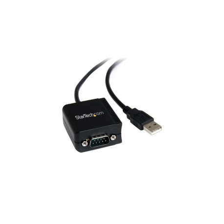 StarTech.com 8.3ft (2.5m) 1-Port FTDI USB to Serial RS232 Adapter Cable with Optical Isolation, USB 