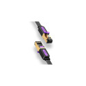 Vention Flat Cat.7 Patch Cable 10M Black