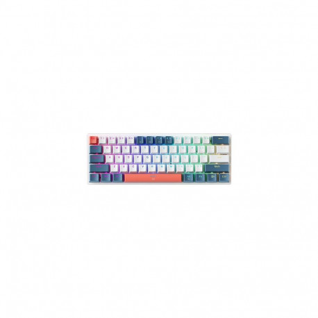 Machenike K500-B61 keyboard Gaming USB QWERTY Blue, White, Red