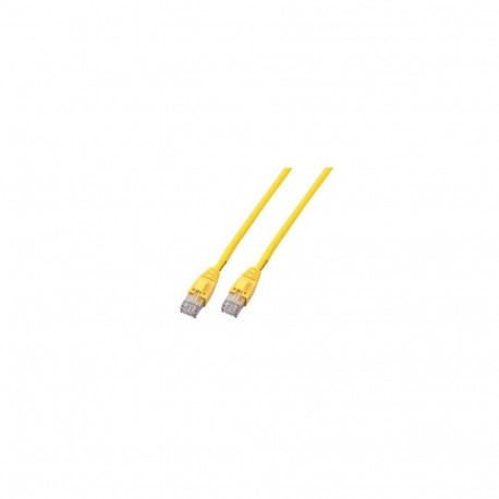 EFB Elektronik 3m Cat6 Patch networking cable Yellow U/UTP (UTP)
