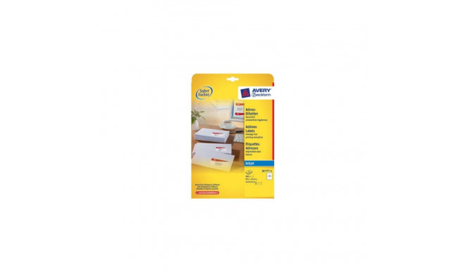 Avery J8177-25 printer label White