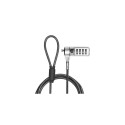 LogiLink NBS010 cable lock Black, Silver