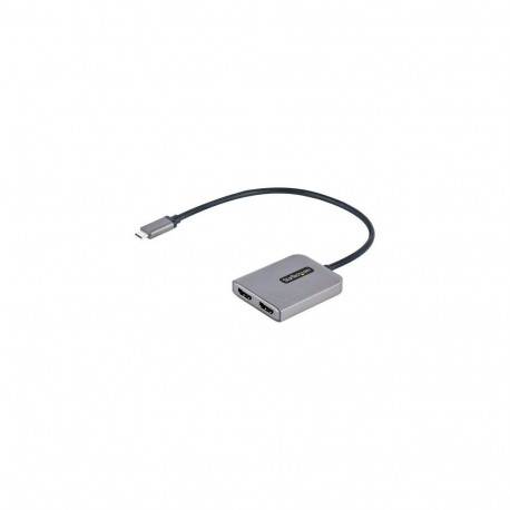 StarTech.com USB-C to Dual HDMI Adapter, USB Type-C Multi-Monitor MST Hub, Dual 4K 60Hz HDMI Laptop 