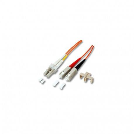 EFB Elektronik LC/SC 50/125µ 3m InfiniBand/fibre optic cable Beige, Black, Orange, Red