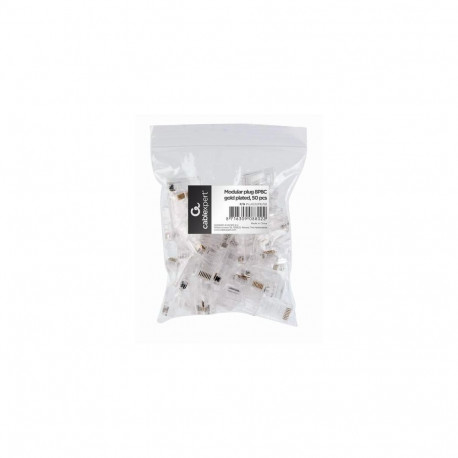 Gembird PLUG3UP6/50 wire connector RJ-45 Transparent