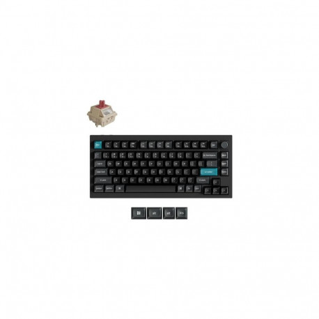 Keychron Q1 Ultra 8K keyboard Gaming USB + RF Wireless + Bluetooth Black