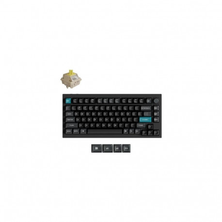 Keychron Q1 Ultra 8K keyboard Gaming USB + RF Wireless + Bluetooth Black