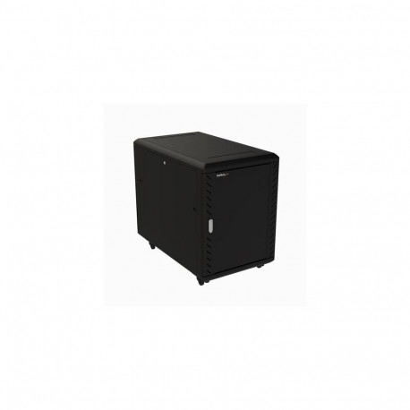 StarTech.com 15U Enterprise-Grade Flat Pack Server Rack Cabinet, 19in Enclosed 4-Post Rack with 29in