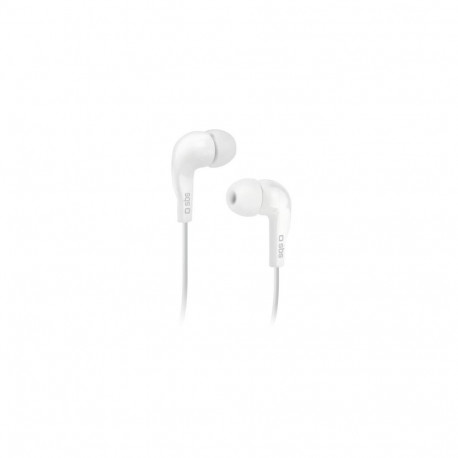 SBS In-ear stereo earset Studio Mix 10, jack 3,5 mm with microphone and answer button
