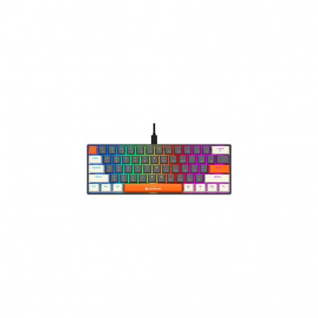 Tracer GameZone Claws keyboard Gaming USB QWERTY Grey, Orange, White