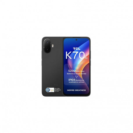 TCL K70 5G 17.3 cm (6.8") Dual SIM Android 16.0 USB Type-C 4 GB 128 GB 5200 mAh Black