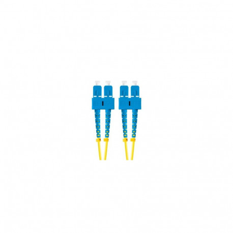 Lanberg FO-SUSU-SD11-0100-YE InfiniBand/fibre optic cable 10 m SC Yellow