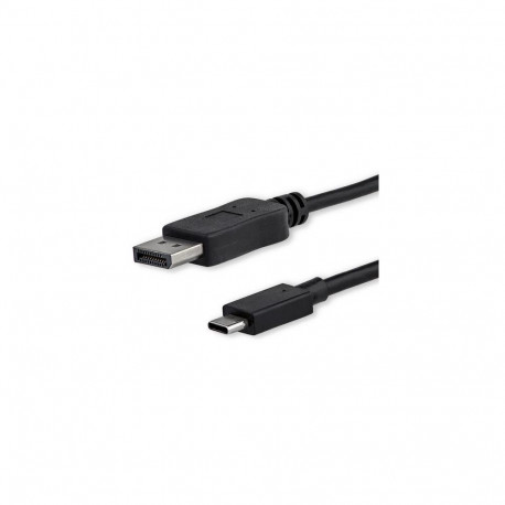 StarTech.com 3.3ft (1m) USB C to DisplayPort 1.2 Cable 4K 60Hz - USB-C to DisplayPort Adapter Cable 