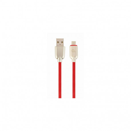 Cablexpert CC-USB2R-AMMBM-2M-R USB cable USB 2.0 USB A Micro-USB B Red