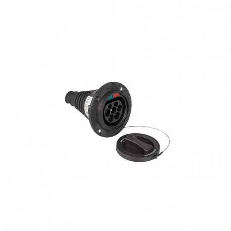 Akyga AK-SC-E26 eMobility Ladesteckdose 32 A 3phasig Type 2 No 3 0 m