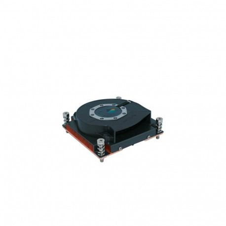 Inter-Tech R-16 Processor Cooler 8 cm Black, Copper
