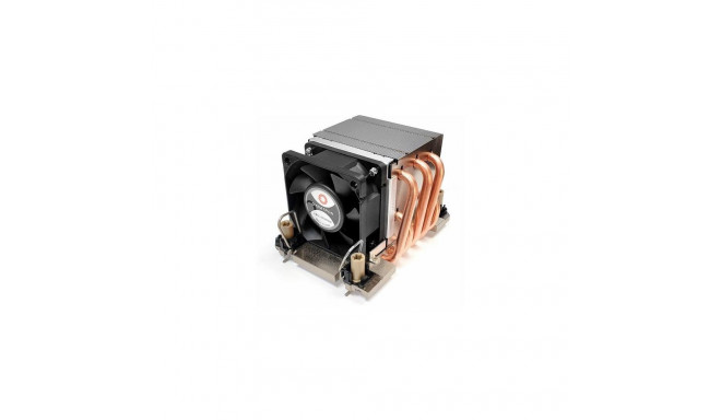 Inter-Tech N-11 Processor Cooler 6 cm Copper, Silver