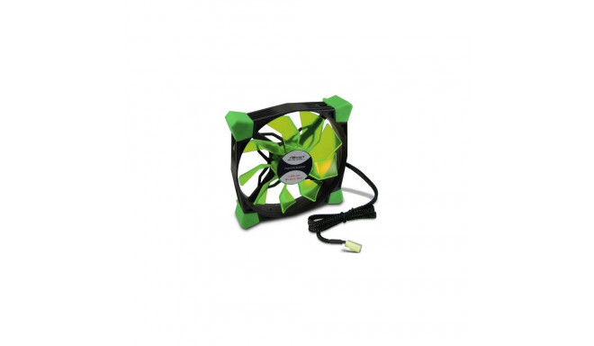 Inter-Tech CobaNitrox N-120-GR Computer case Fan 12 cm Black, Green