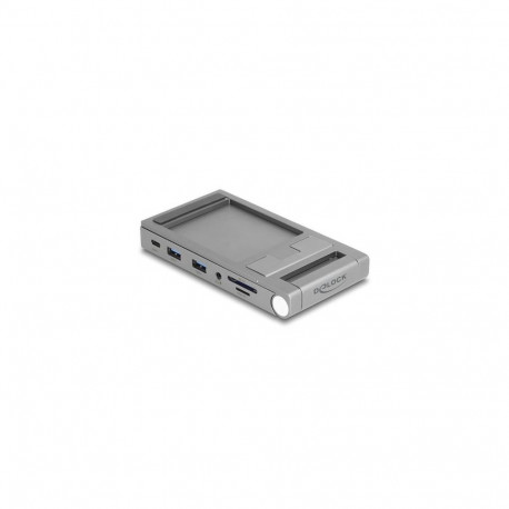 DeLOCK Tablet and Laptop Docking Station 4K with integrated holder - HDMI / USB / Hub / SD / Micro S