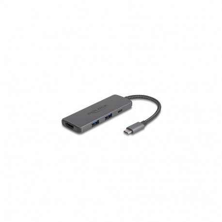 DeLOCK USB Type-C Docking Station 8K - HDMI / USB / PD 3.0 100 W