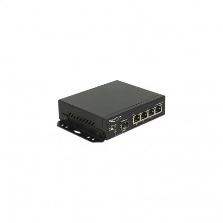 DeLOCK 87704 network switch Gigabit Ethernet (10/100/1000) Black