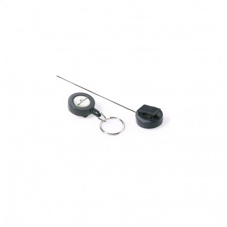 Durable 822258 badge holder accessory Badge reel Charcoal 10 pc(s)
